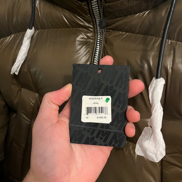 Mackage Army Green Puffer Coat - Picture 2 of 9